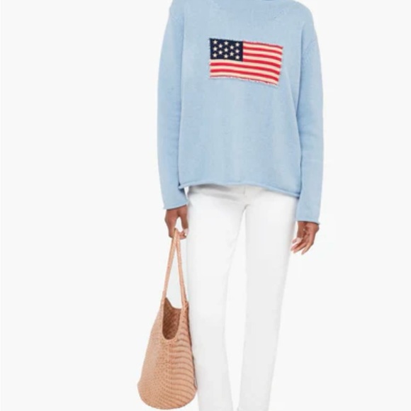 Tuckernuck Americana Sweater in Slate Blue - Picture 7 of 11